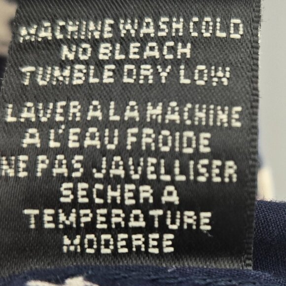 Obey Propaganda Navy Anchor 100% Cotton Short Sleeved Button Down Medium - Picture 12 of 12